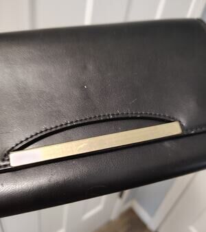 Target Merona Black Faux Leather Wallet